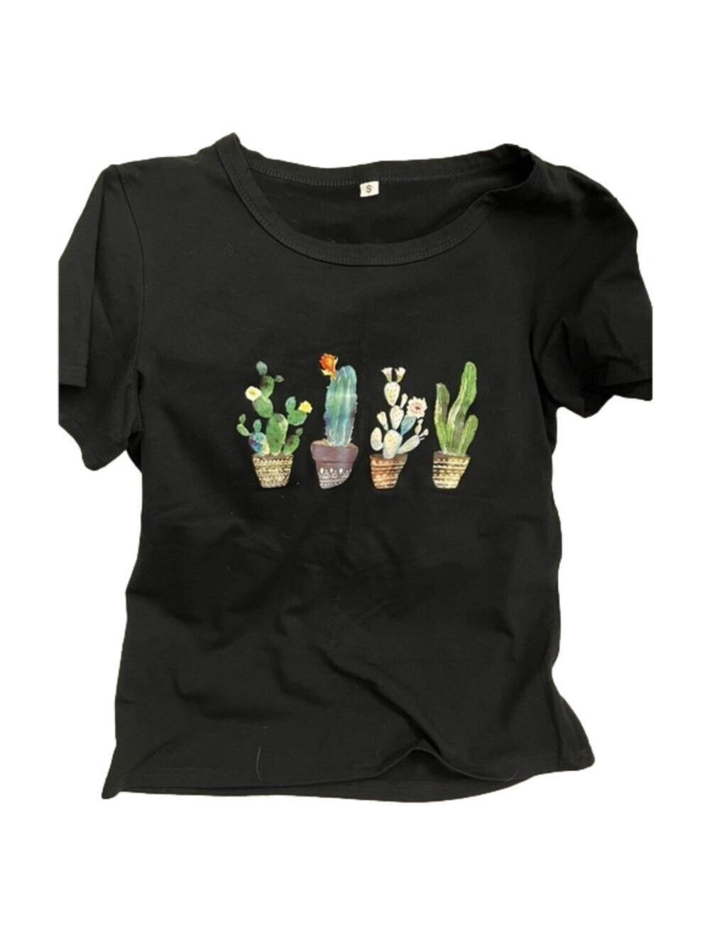 Super cute cactus tee size small
